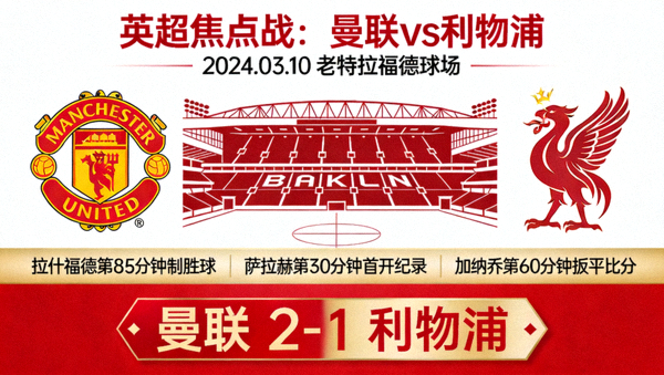 英超焦点战曼联vs利物浦战报图片